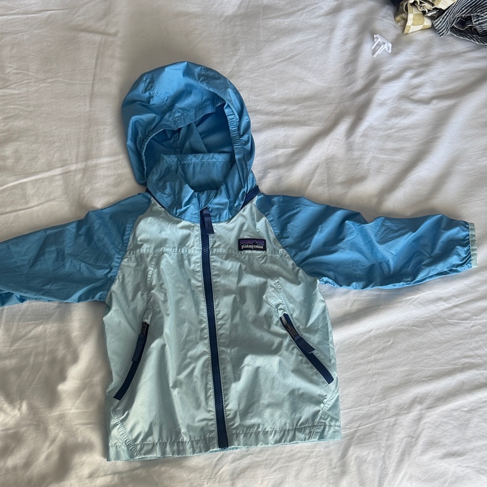Patagonia Kids Jacket - Light Blue and Blue